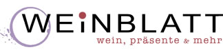 weinblatt Schriftzug logo