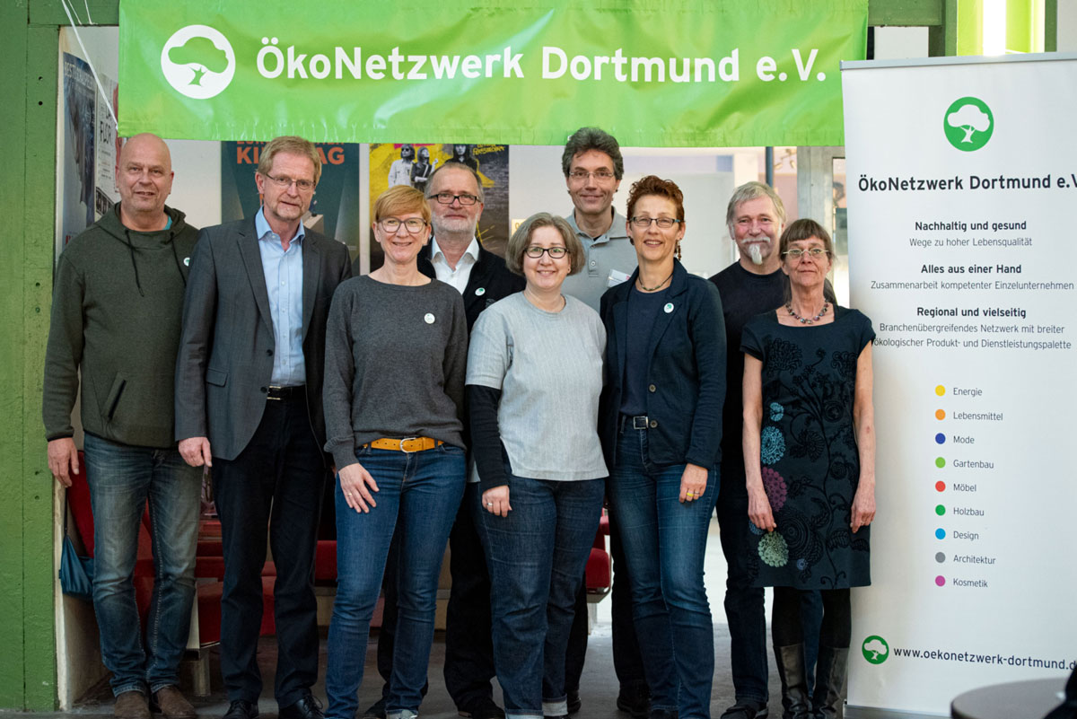 Gruppenfoto Greenmovies Tag1 Dortmund OekoNetzwerk